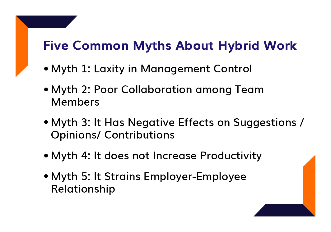 HYBRID WORK Myths